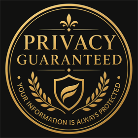 Privacy guaranteed: your information is always protected